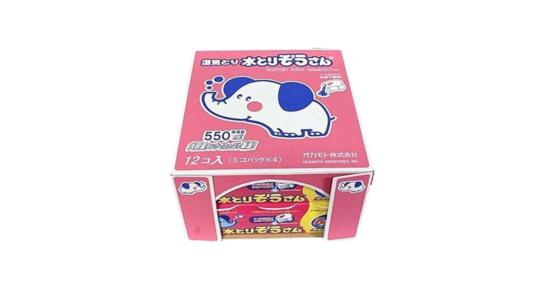 オカモト 水とりぞうさん 550mlx12個セット（3個パックx4） i8my1cf Amazon.co.jp: オカモト株式会社 オカモト 水とりぞうさん